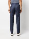 Corneliani узкие брюки строгого кроя, синий - фото 4