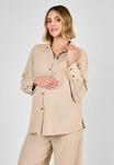 Рубашка MATERNITY FIT JoJo Maman Bébé, бежевый - фото