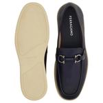 Ferragamo Gancini лоферы мужские midnight blue - фото 7