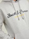 Толстовка JACK & JONES Berg, цвет mottled grey - фото 4