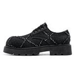 JANECO Повседневные туфли мужские джинсовые черные - фото