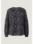 Comma Блузка 99A2_черного цвета - фото