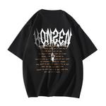 Футболка унисекс KONZEN, белый вересково-серый (с длинным рукавом) - фото