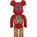 BE@RBRICK Bearbrick Keiichi Tanaami Red - фото 3