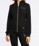 Толстовка женская Ea7 на молнии, черный - фото