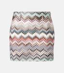 Мини-юбка зигзаг Missoni, Multicolor white, brown, blue - фото