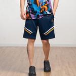 Повседневные шорты мужские синие Lining, синий - фото 3