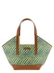 Сумка-шоппер 'Waves piccola' Marni, зеленый - фото