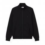 Двусторонняя джерси зип-худи LACOSTE, черный - фото