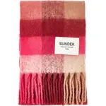 Шарф Sundek Multicheck, розовый - фото 2