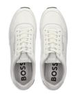 BOSS кроссовки с перфорацией, белый - фото 4