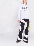 MSGM толстовка с логотипом, серый - фото 2