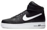 Кроссовки Nike Air Force 1 High Black White 2020 - фото