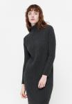 Платье pure cashmere TURTLE NECK DRESS, Graphite/Grey - фото 4
