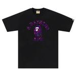 Футболка BAPE Color Camo Черный/Фиолетовый - фото