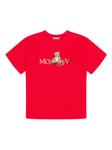 Moschino Kids футболка с логотипом - фото