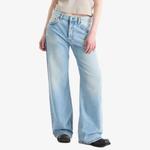 Джинсы винтажные средней посадки 2021 года Acne Studios, голубой - фото 2