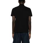 Рубашка поло мужская черная Stone Island, черный - фото 3