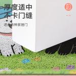 Dajiang Ковер 60x90 см для прихожей, нескользящий, с рисунком "медвежьи облака" - фото 4