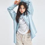 COVERNAT Рубашка унисекс светло-голубая - фото 5