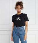 Футболка CALVIN KLEIN JEANS CORE MONOLOGO Regular Fit, черный - фото 3