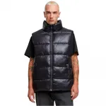 Жилет Urban Classics Recycled Big Puffer, черный - фото