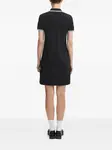 Мини-платье с вышитым логотипом Fred Perry, черный - фото 3