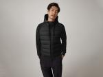 Худи Canada Goose HyBridge Huron Full Zip, черный - фото