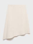 Асимметричная юбка Blanes Mango, Light Beige - фото 3