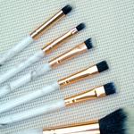 Набор кистей для макияжа «Мрамор», 10 шт. Deni Carte - фото 6