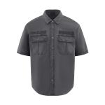 Мужская рубашка CAT, серый - фото