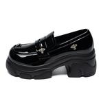 Женские лоферы ZHR черные [Dreamy Planet] - фото