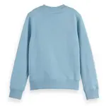 Толстовка Scotch & Soda Regular Fit Garment Dyed Front Artwork, синий - фото 2