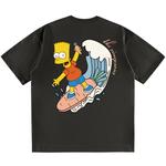 Футболка унисекс The Simpsons, розовый - фото 19