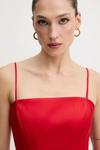Платье Bardot, красный - фото 4