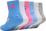 Детские носки Under Armour Multi Pack Quarter, Viral Blue Hearts - фото 4