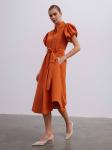 Длинное платье BGN, оранжевый - фото 2