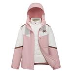 Унисекс куртка FILA, smoke розовый - фото 3