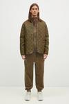 Стеганая куртка Liddesdale Liner Barbour, зеленый - фото 7