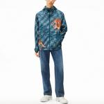 Куртка мужская утиная синий Kenzo - фото 4