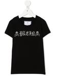 Philipp Plein футболка с логотипом, черный - фото