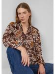 Блузка 89А2_темно-коричневый s.Oliver - фото 2