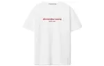Alexander Wang Футболка с логотипом White/Red - фото