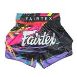 Шорты Fairtex Muay Thai Shorts - BS1934 World Music, черный - фото
