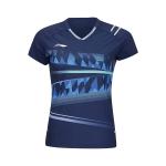 LINING Футболка Women's Dark Ship Blue - фото