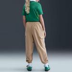 Детские вязаные спортивные штаны Nike, хаки - фото 2