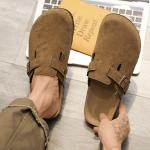 Сабо с закрытым носком унисекс Bte, хаки - фото 9