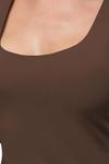 Топ No Matter What, темно-коричневый - фото 3