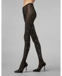 Колготки с монограммой Philipp Plein, черный - фото 2