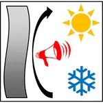 Штора B-Holmsund с люверсами, 1 шт. Wirth, Eisblau - фото 6